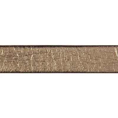 10mm Bronze Pearl Metallic Flat Leather by the Foot