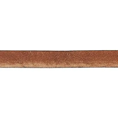 5mm Vintage Flat Leather - Mocha by the Foot