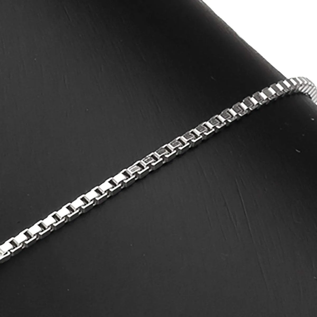Adjustable Venezia Box Anklet