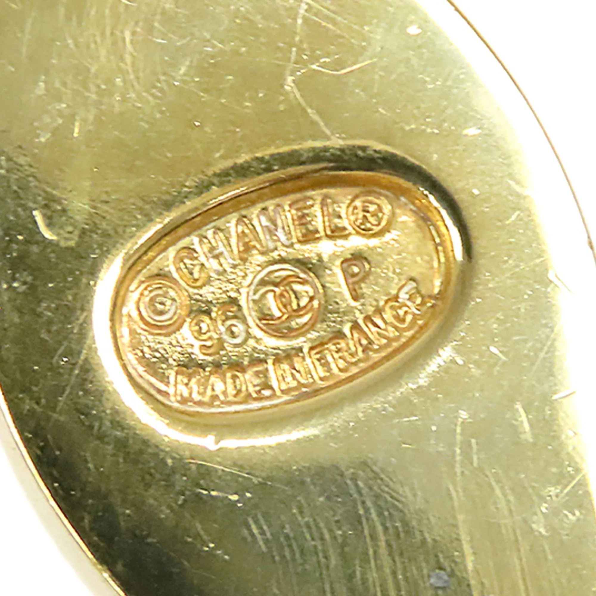 CHANEL CC Turn-Lock Brooch Costume Brooch