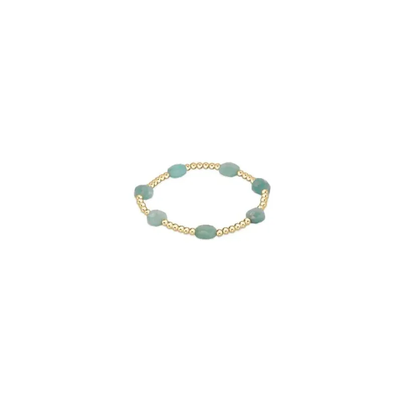 Enewton Admire Gold 3mm Bead Bracelet with Gemstone