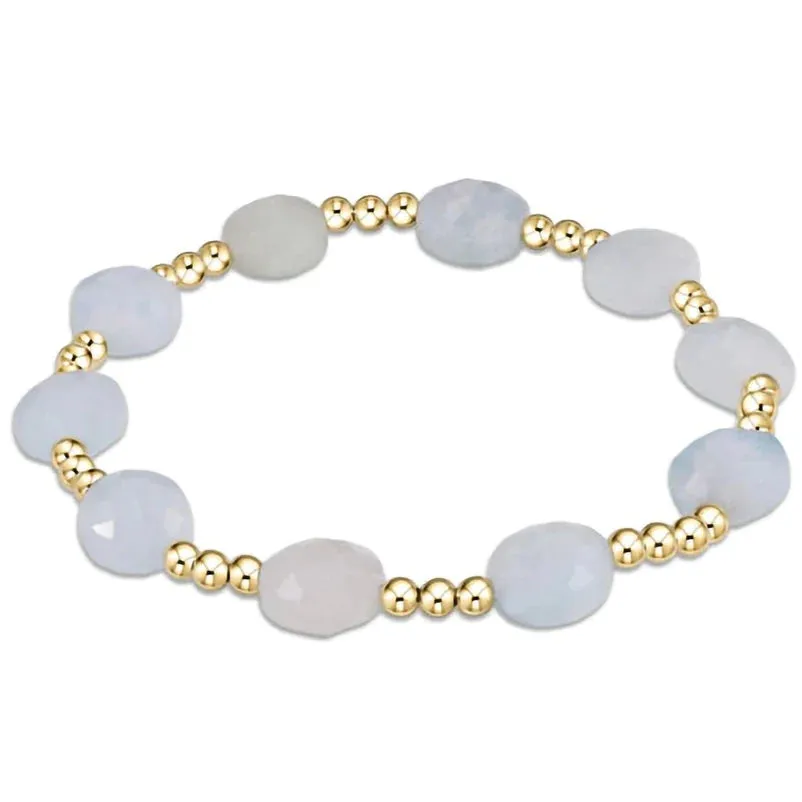 Enewton Admire Gold 3mm Bead Bracelet with Gemstone