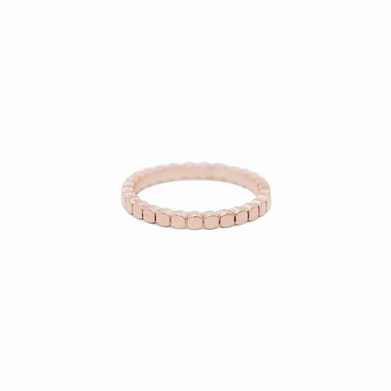 Honeycomb Wedding Band