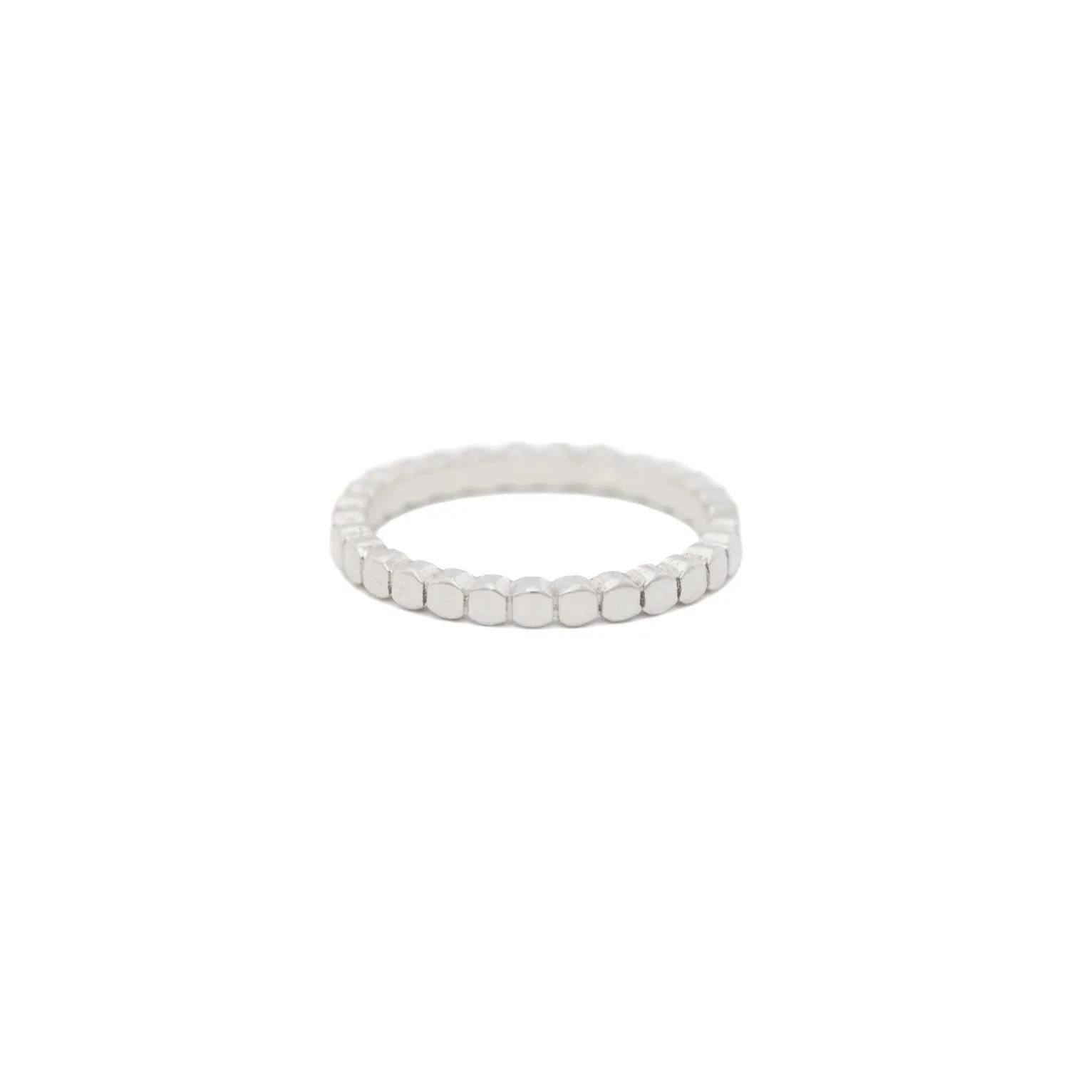 Honeycomb Wedding Band