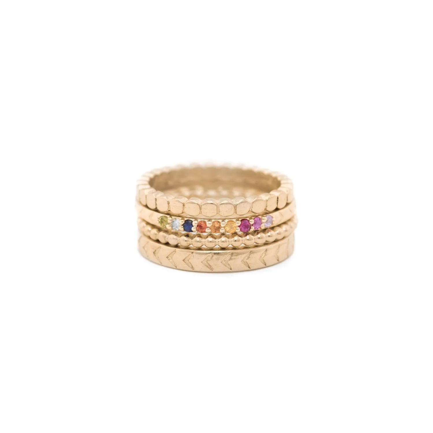 Honeycomb Wedding Band