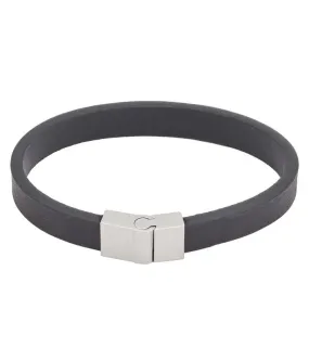 Lewis Leather Bracelet Black