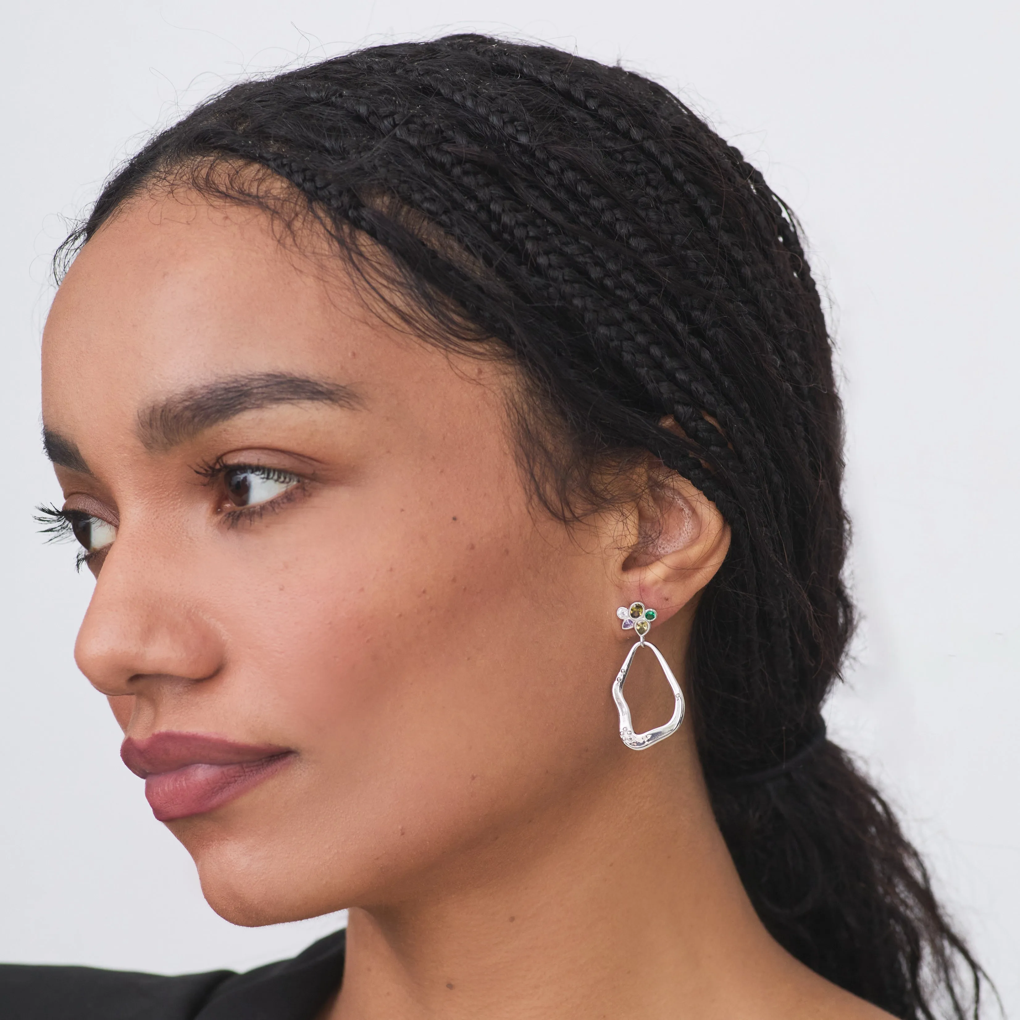 LOLA EARRINGS SILVER