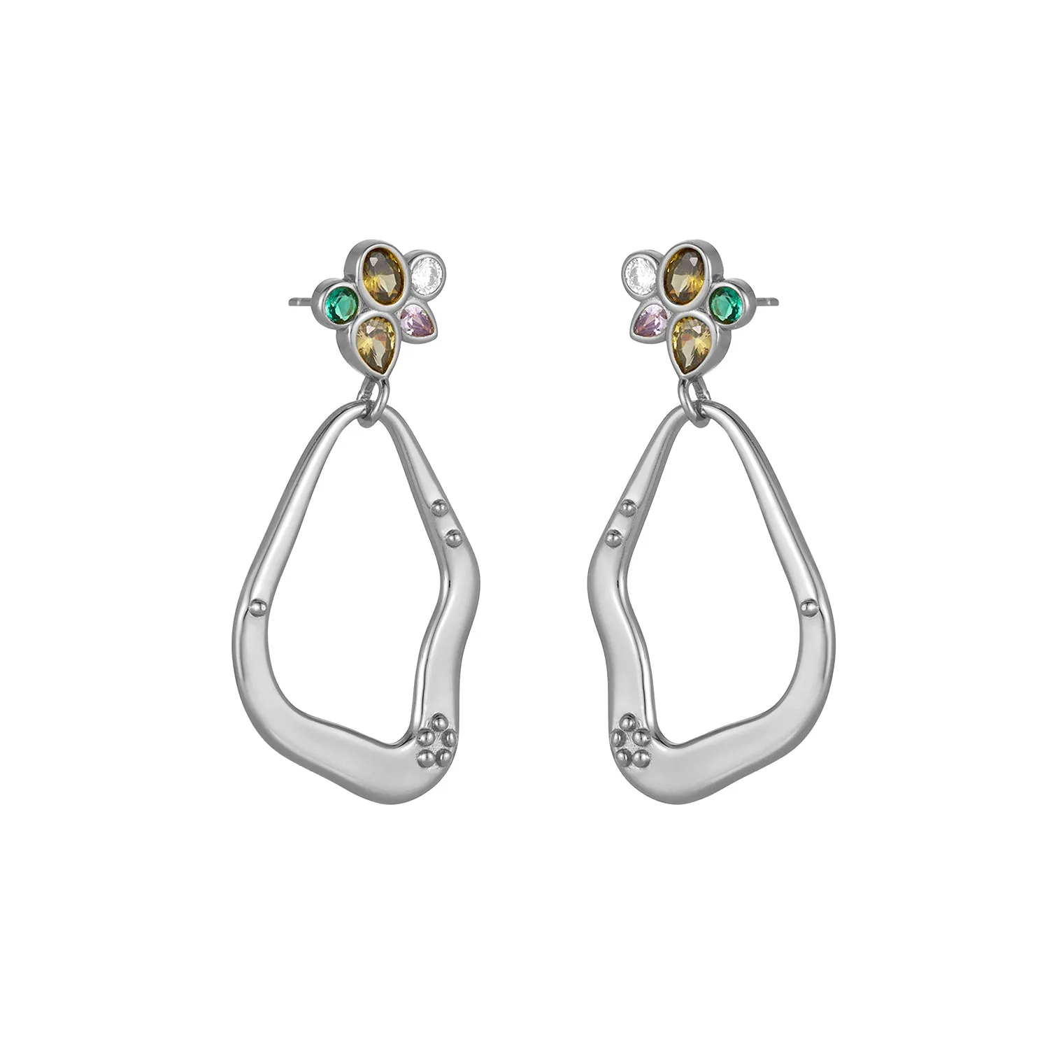 LOLA EARRINGS SILVER