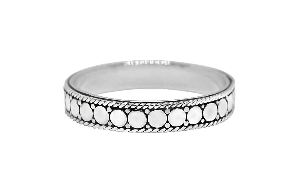 Silver Disc Ring