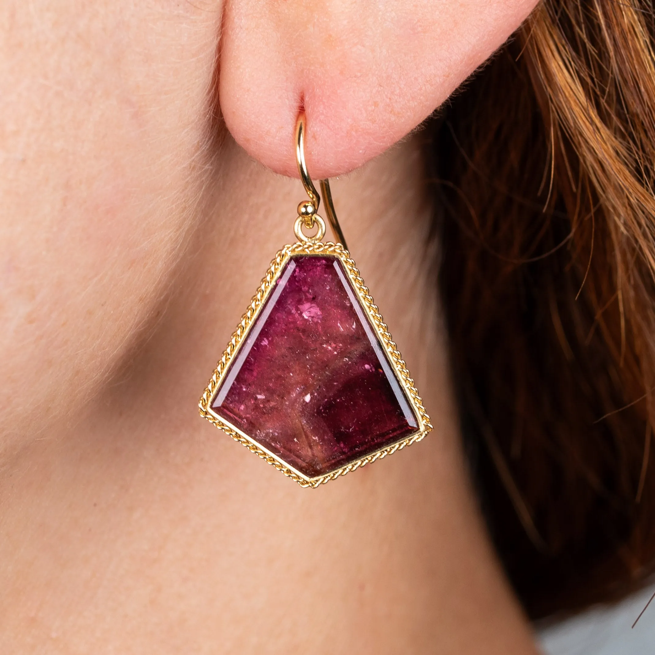 Tourmaline Statement Earrings
