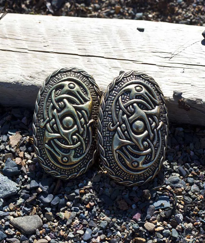 Viking Apron Brooches